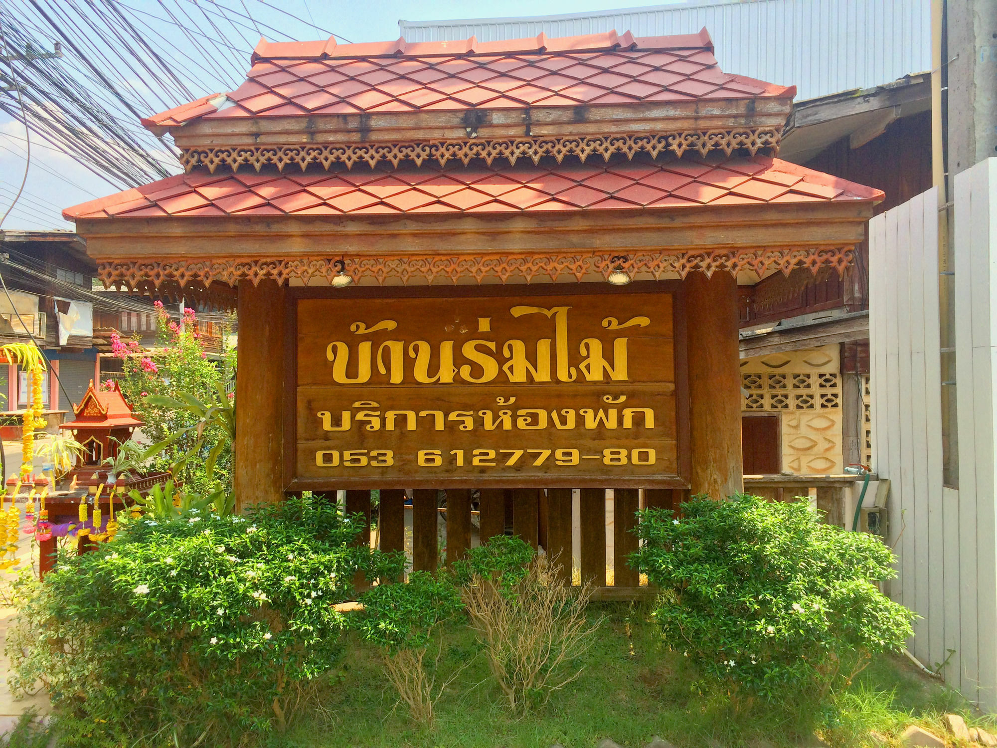 Hotel Baan Rom Mai Mae Hong Son Esterno foto